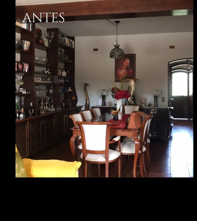 Sala de jantar antes da reforma